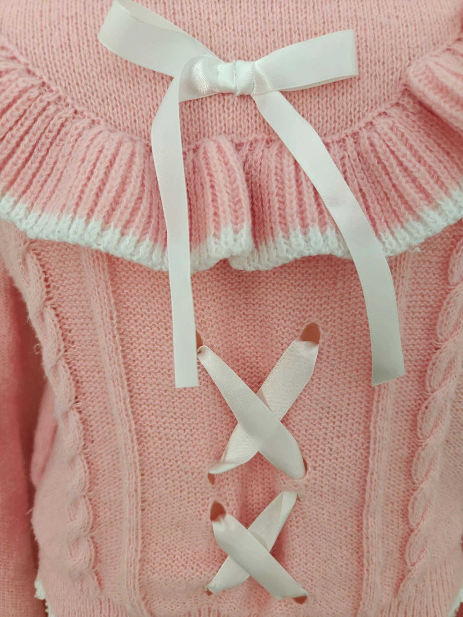Kawaii trui met hartje en lint, maat S – photo 8